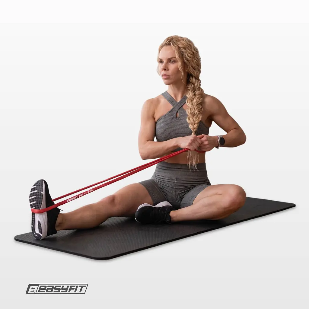 Гумова петля EasyFit 2-15 кг червона - фото 7