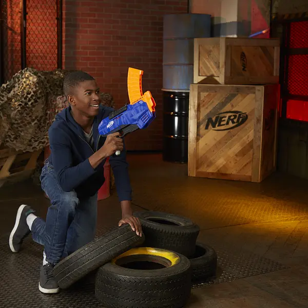 Бластер Hasbro Nerf N-Strike Elite Rukkus ICS 8 (E2654) - фото 14