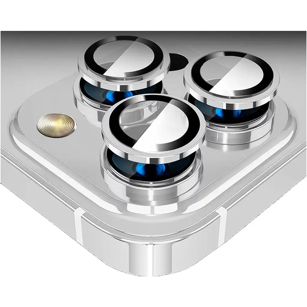 Защитное стекло на камеру iLera FocusPro Lens для Apple iPhone 16 Pro/16 Pro Max White Titanium [iLFPWT16PR] [115637] - фото 2
