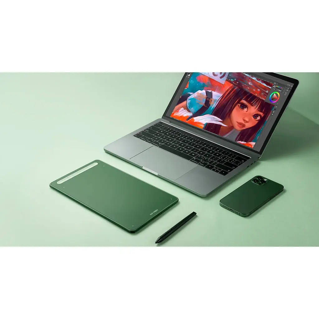 Графічний планшет XP-Pen Deco MW Green [125563] - фото 7