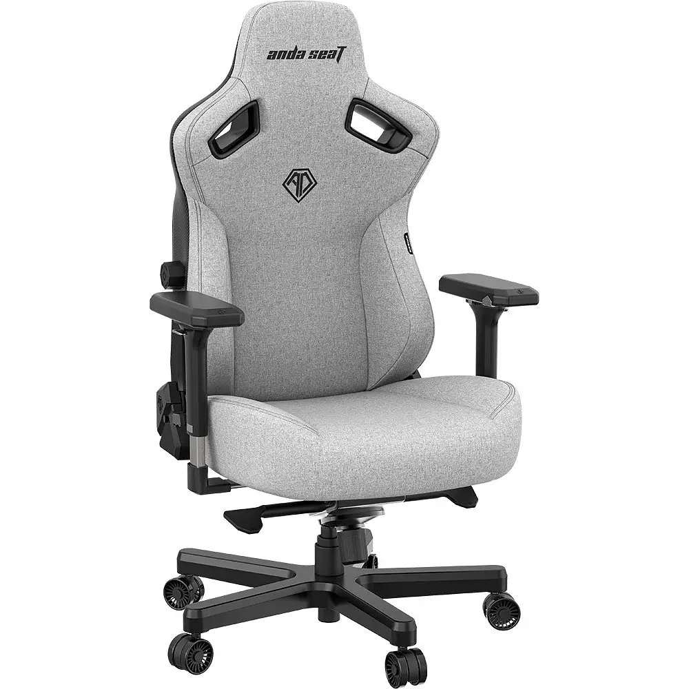 Крісло для геймерів Anda Seat Kaiser 3 Size L Fabric Grey (AD12YDC-L-01-G-PV/F) - фото 3