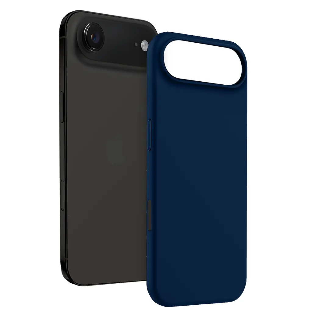 Чохол MAKE Apple iPhone 17 Air Silicone Deep Blue - фото 4