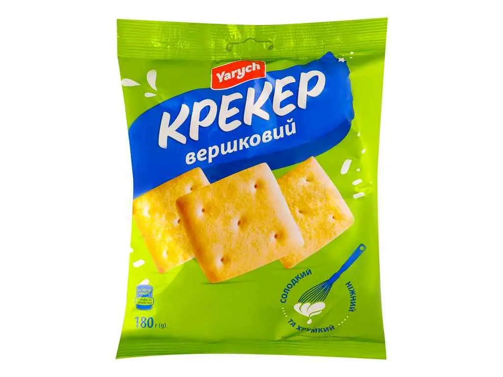 Крекер YARYCH Вершковий 180г