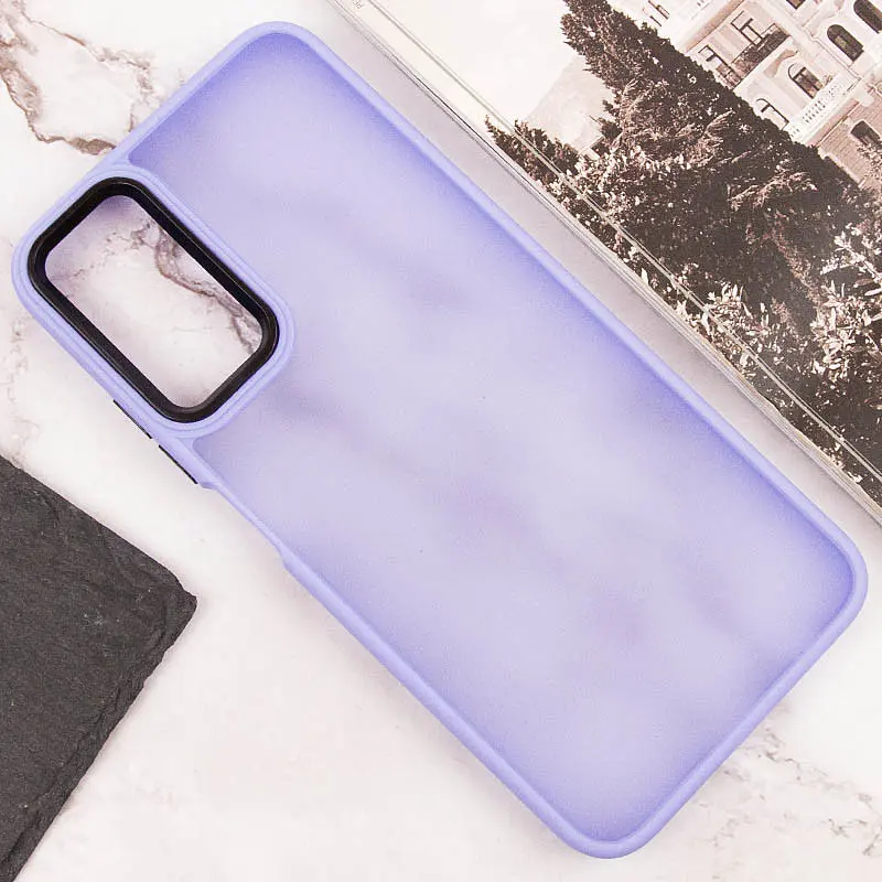 Чохол TPU+PC Lyon Frosted для Motorola Edge 50 Fusion / G85 Purple - фото 4