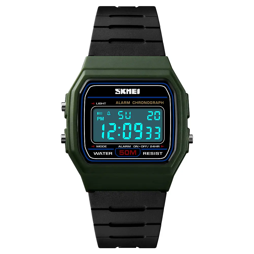 Наручний годинник 1412AG Army Green Skmei acs0030763 - фото 2