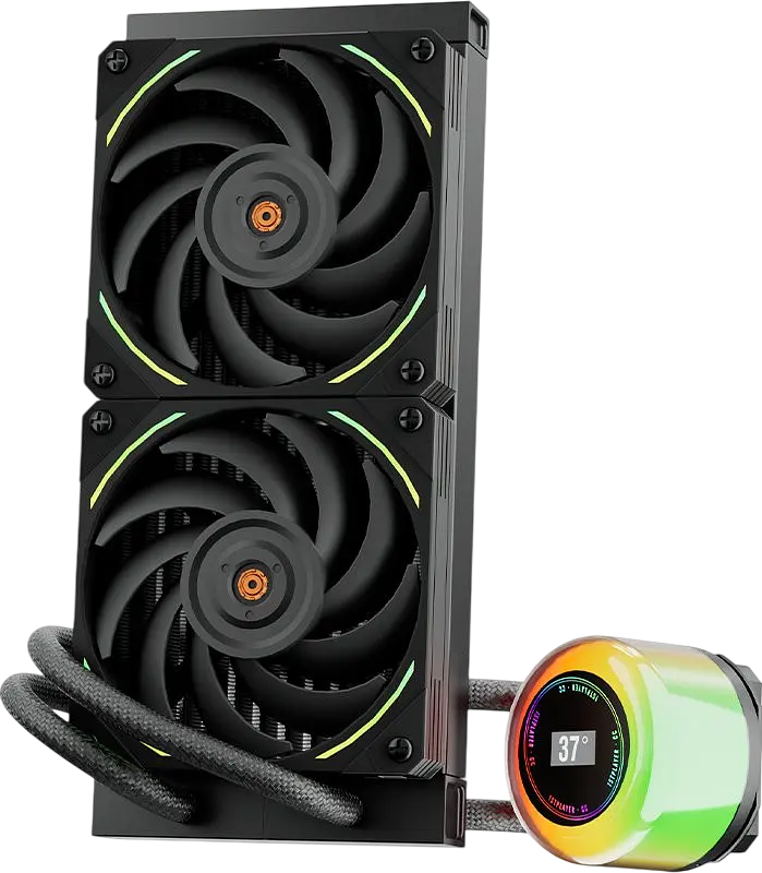 Водяне охолодження 1stPlayer CC-240 ARGB Black - фото 2