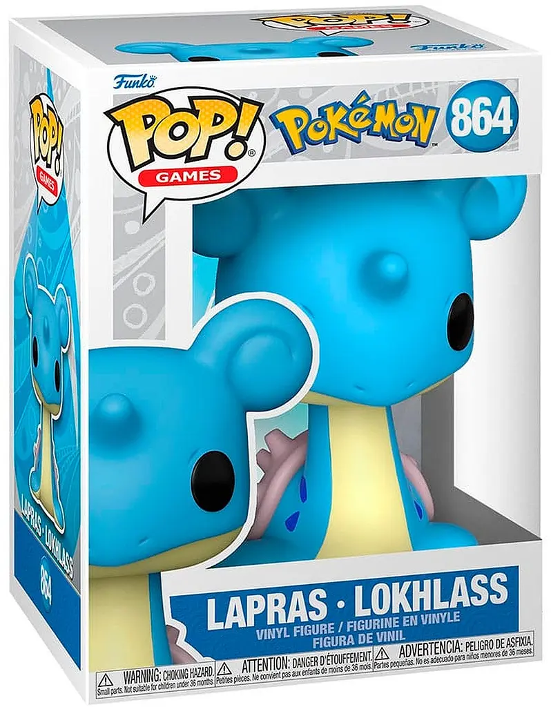 Фігурка Funko POP Games: Pokemon - Lapras det0018311 - фото 2