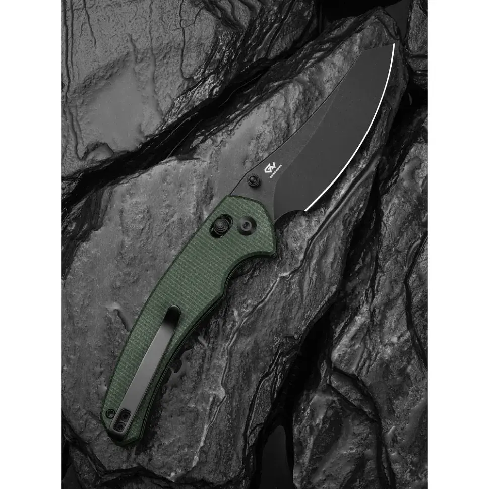 Ніж Civivi Sixgill, Green Micarta, Darkwash (C24050-3) - фото 11