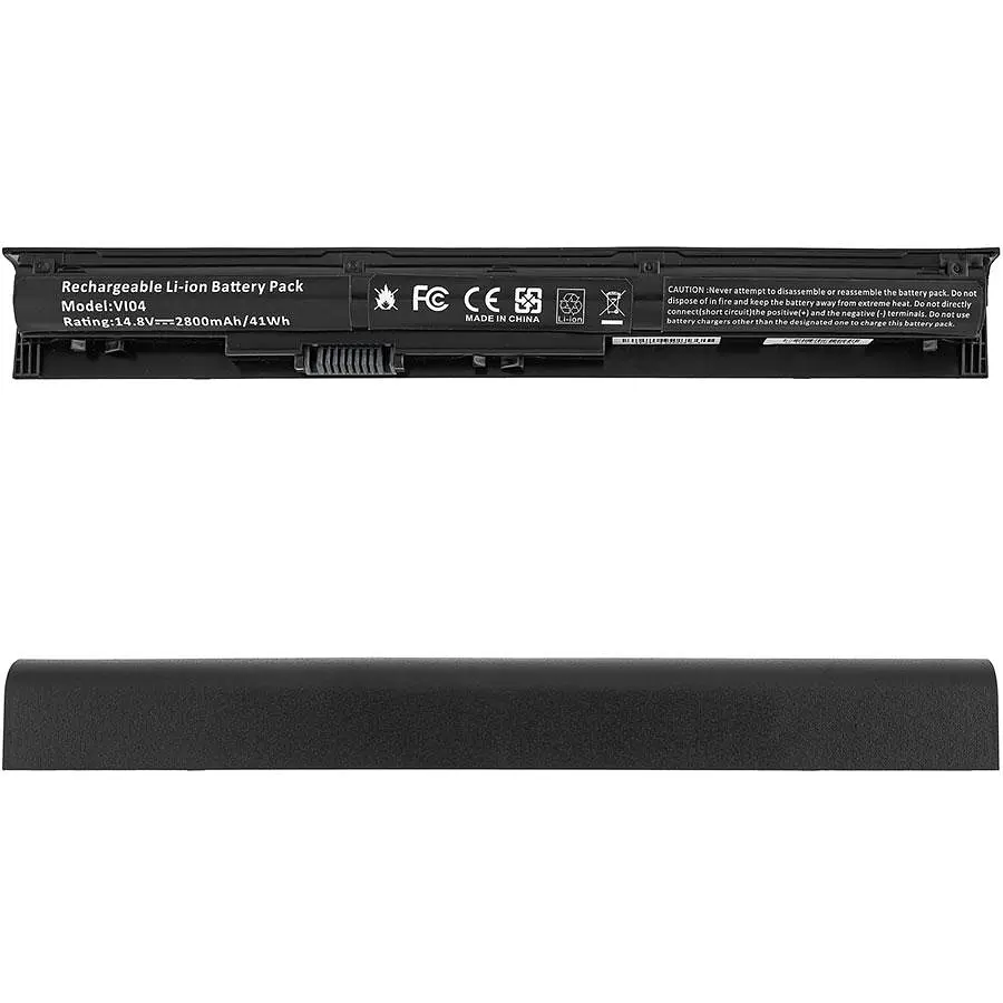 Батарея Hewlett Packard для ноутбука HP VI04 (ProBook 440 445 450 455 Envy 14 15 17 series) 14.8V 2800mAh Чорний (LG/ Samsung/ Sanyo) - фото 2