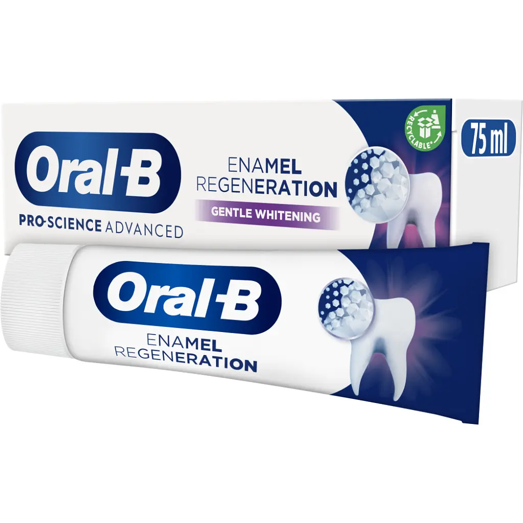 Зубна паста Oral-B Pro-Science Відновлення емалі Делікатне відбілювання 75 мл (8001090247582) - фото 4