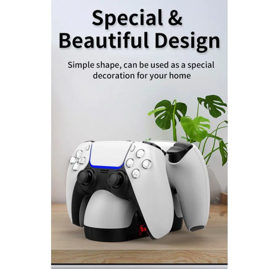 Зарядка для джойстиков PS5 DualSense — зарядная станция Ipega PGP5008 - фото 7