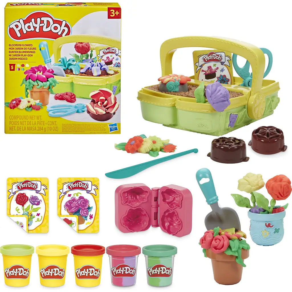 Набір для творчості Hasbro Play-Doh з масою для ліплення Квітучі Квіти (G0492) - фото 3