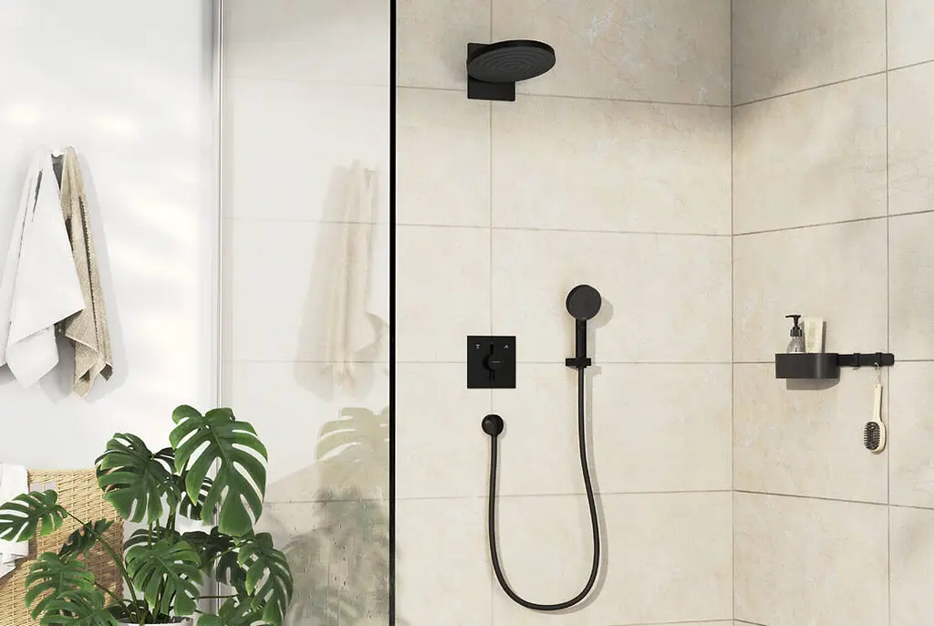 Змішувач для душу Hansgrohe DuoTurn E прихованого монтажу matt black 75417670 - фото 2