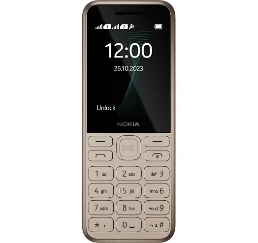 Телефон Nokia 130 TA-1576 DS Light Gold UA UCRF - фото 7