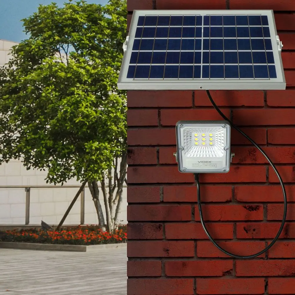 LED прожектор автономний Videx 600Lm 5000K (25742-000) - фото 5