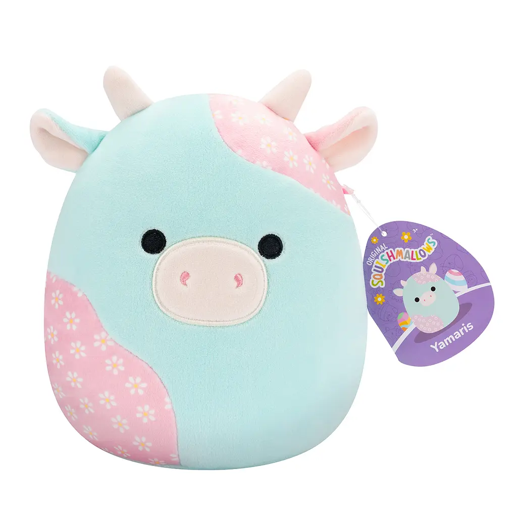 Мягкая игрушка Squishmallows Мятная пастельная Коровка 19 см (SQER01209) - фото 7