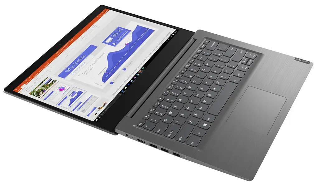 Ноутбук Lenovo V14 14FHD AG/Intel i5-1035G1/8/256F/int/W10P/Grey (82C400SERA) - фото 3