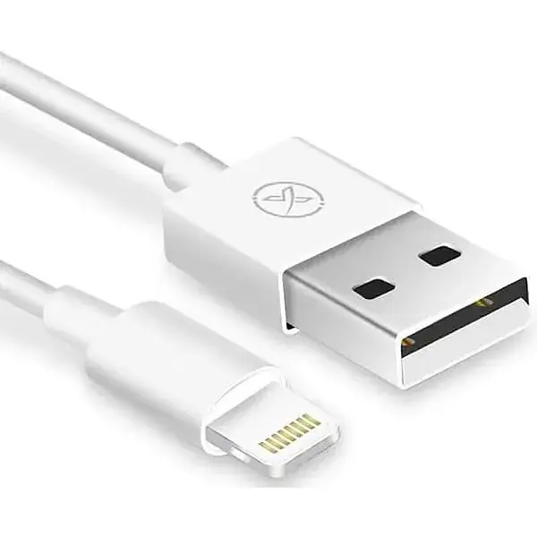 Кабель XO NB47 USB A - Lightning 2.0 білий - фото 2