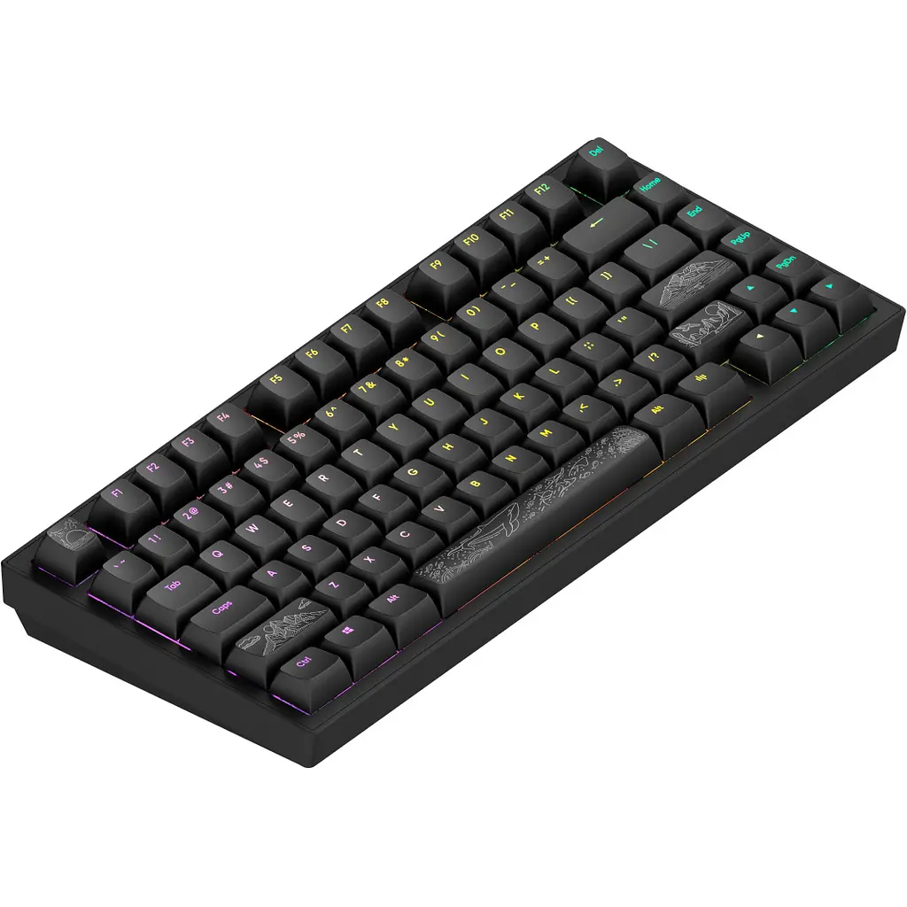 Клавиатура Dark Project ALU81 Terra Nostra ANSI ENG/UA Black (DPKB_NOSTRA_81_ANSI_BLACK_UA) [123183] - фото 3