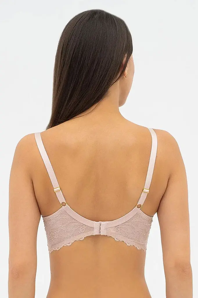 Бюстгальтер напівпоролон ORNELLA 014 359 03 Effetto Lingerie срібний-півонія 85E - фото 2