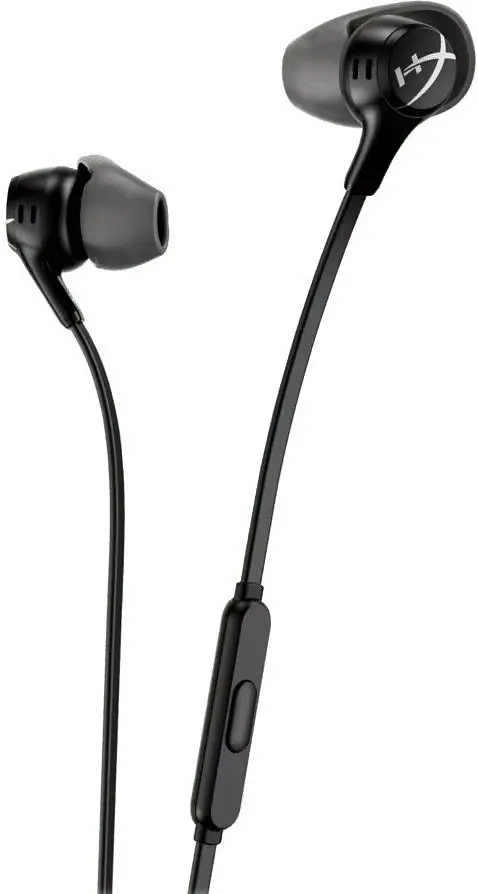 Навушники з мікрофоном HyperX Cloud Earbuds II Чорний (70N24AA)