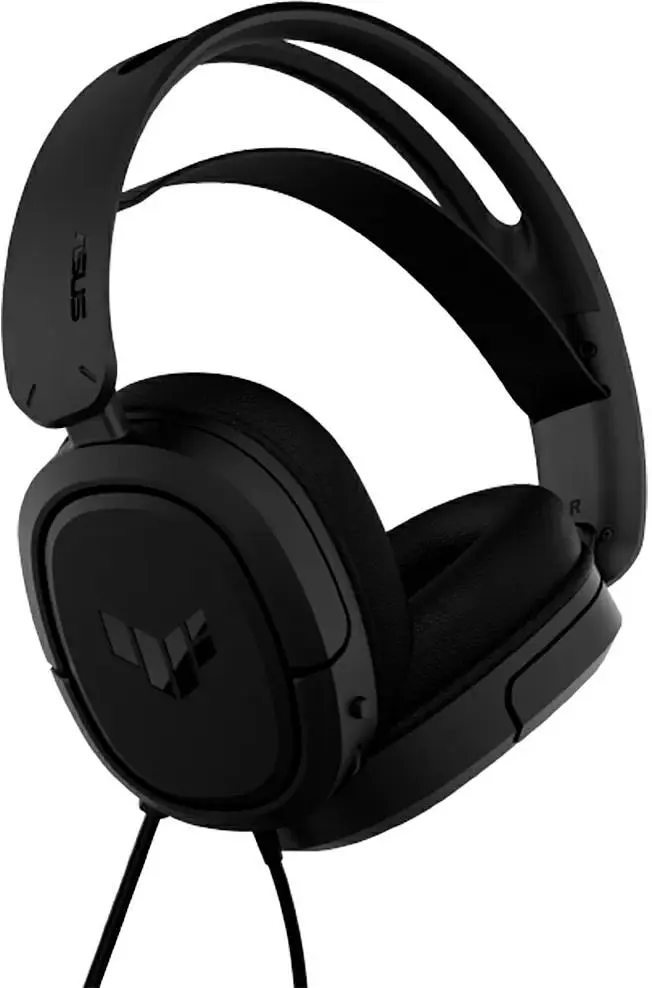 Гарнитура Asus TUF Gaming H1 7.1 mini-jack/dual 3.5 мм 1.2м/1.2 м черный (90YH03A2-B1UA00) - фото 8