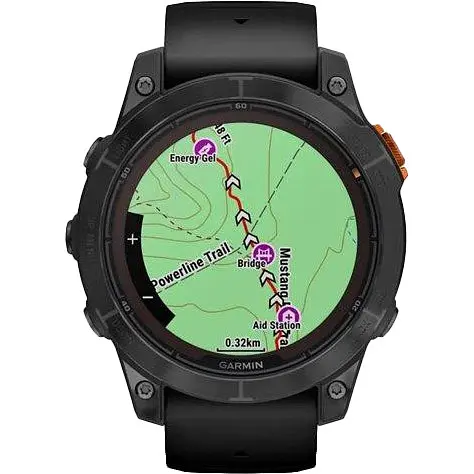 Смарт-годинник Garmin Fenix 7 Pro Solar Slate Gray w. Black Band (010-02777-00/01) - фото 4