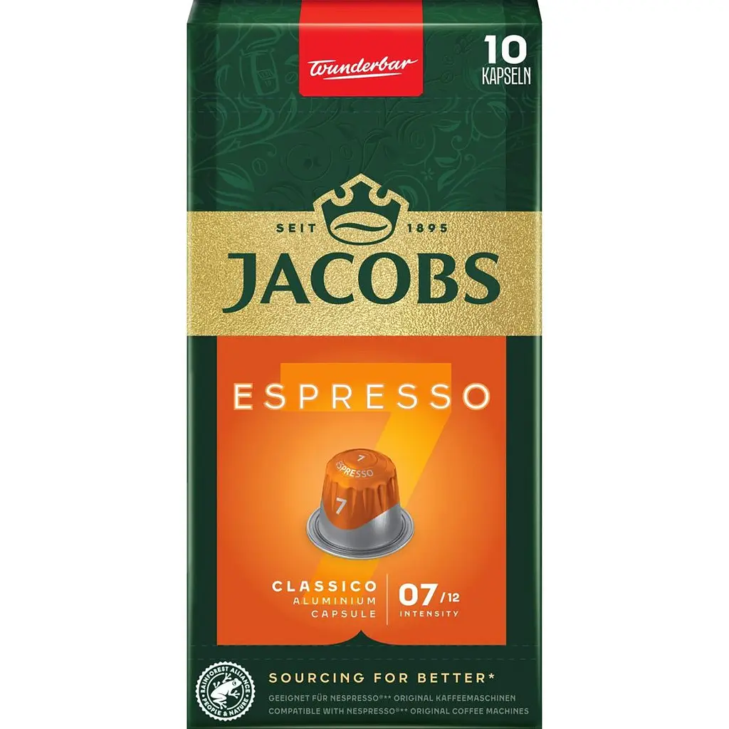 Кава в капсулах Jacobs Espresso Classico Nespresso (8711000371176) [176794] - фото 2