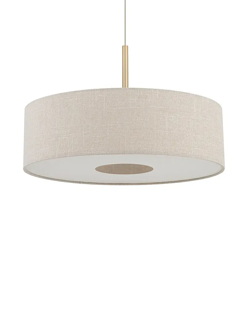 Подвесной светильник, люстра Nowodvorski 11653 Santana L E27 1x25W IP20 бежевый - фото 3