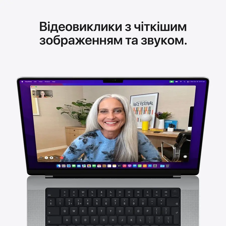 Ноутбук Apple MacBook Pro 14.2" M1 Pro (8C CPU/14C GPU) 16 ГБ/512 ГБ (Grade A) Сріблястий - фото 8