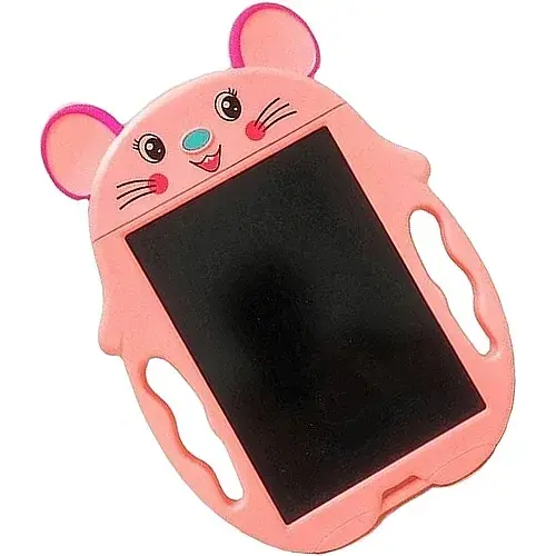 Графический планшет Kids Pad 9 Color Mouse Pink - фото 2