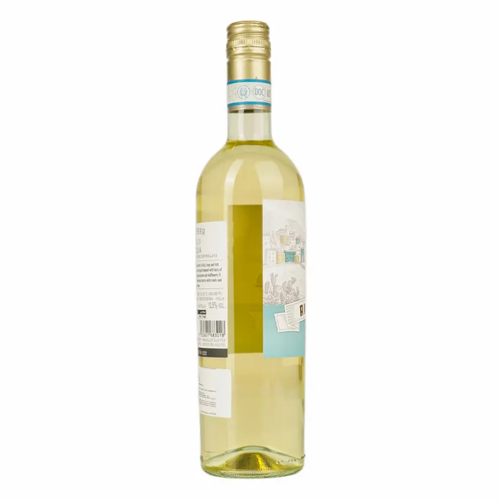 Вино Anterra Grillo Sicilia DOC белое сухое 0.75 л - фото 4