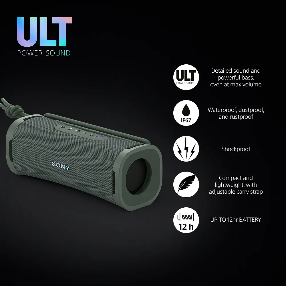 Акустична система ULT FIELD 1 Зелений Sony teh0012984 - фото 9