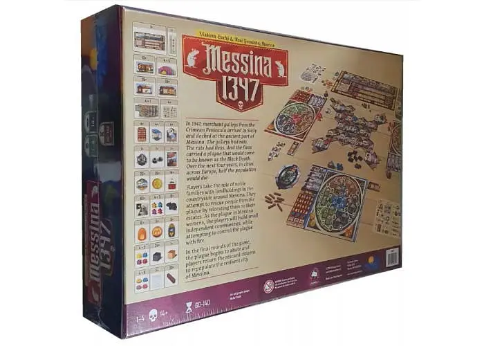 Настольная игра Delicious Games Мессина 1347 (Messina 1347) (англ.) (PS091) - фото 2