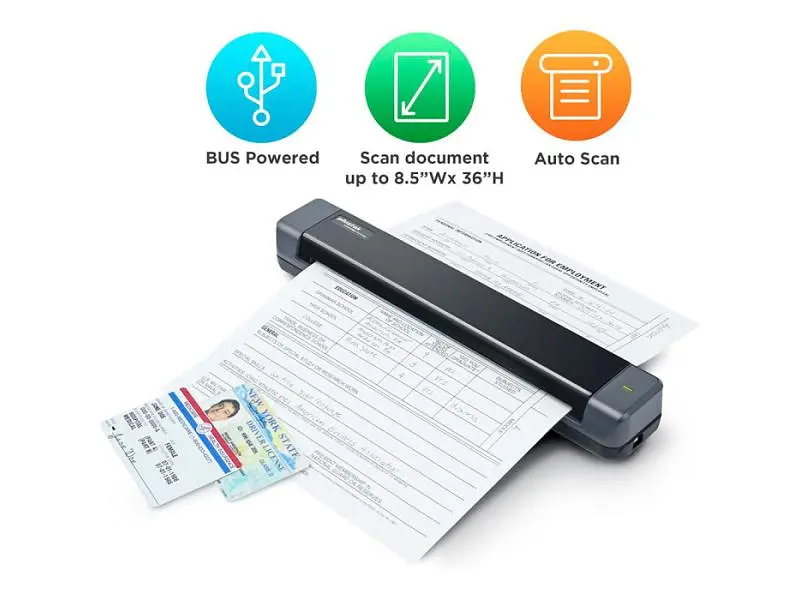 Протяжный сканер Plustek MobileOffice S410 Plus (0314TS) - фото 3