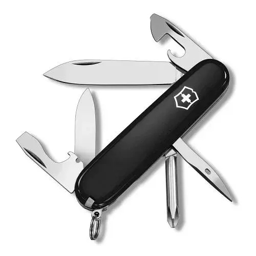 Ніж Victorinox Tinker 91 мм 12 функціональний чорний