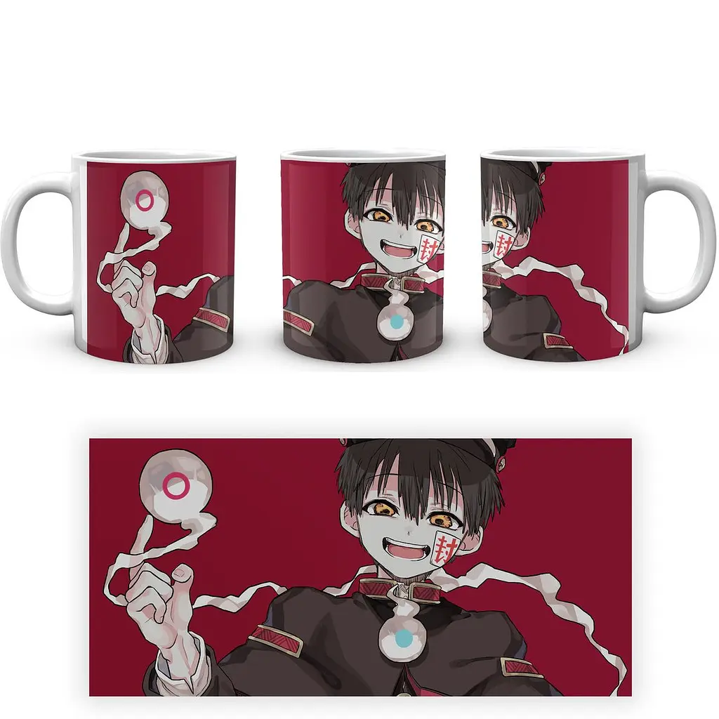 Кухоль GeekLand Jibaku Shounen Hanako-kun Туалетний хлопчик Ханако-кун JSH 24 330 мл білий - фото 4