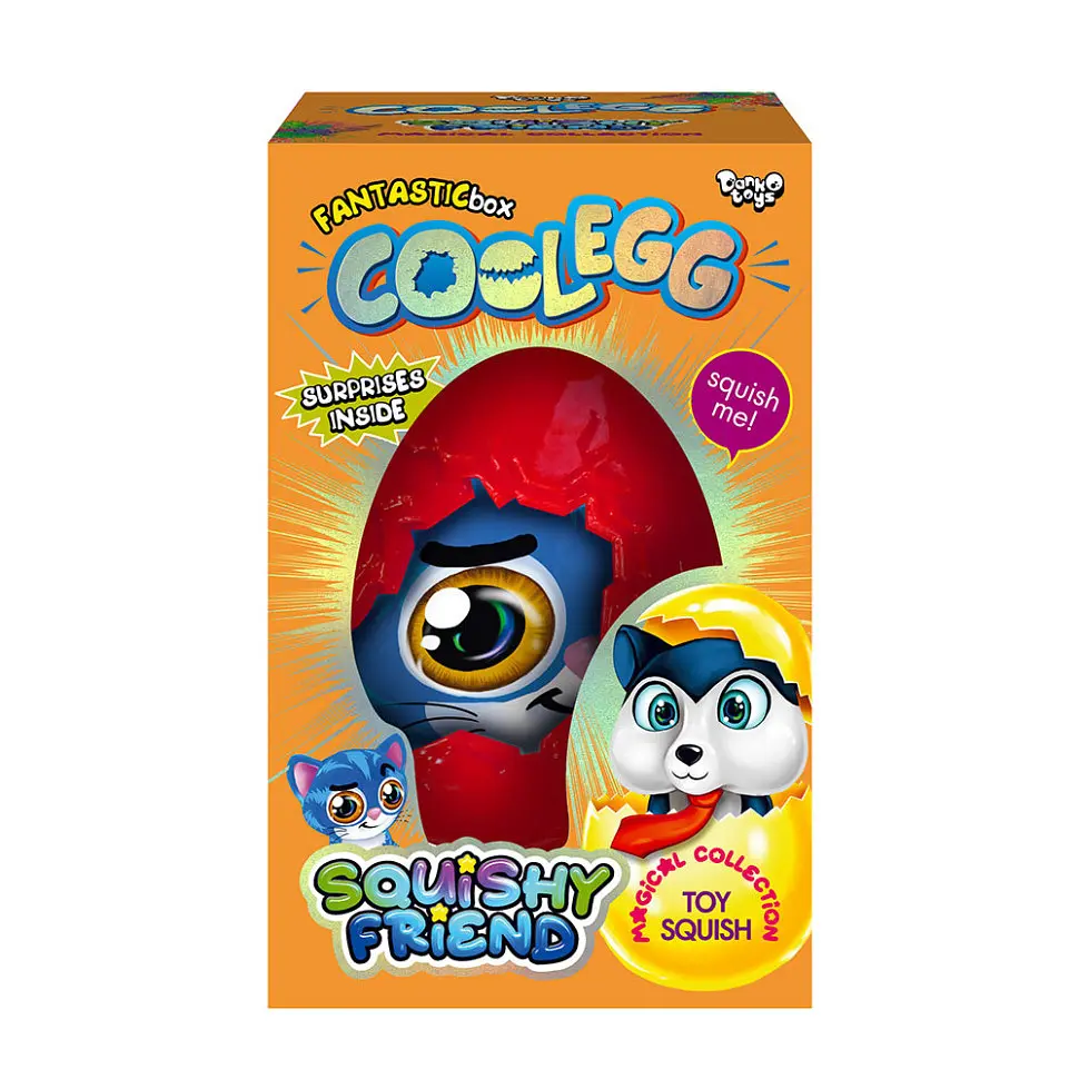Набір креативної творчості "Cool Egg" Яйце ВЕЛИКЕ CE-01-01 CE-01-04