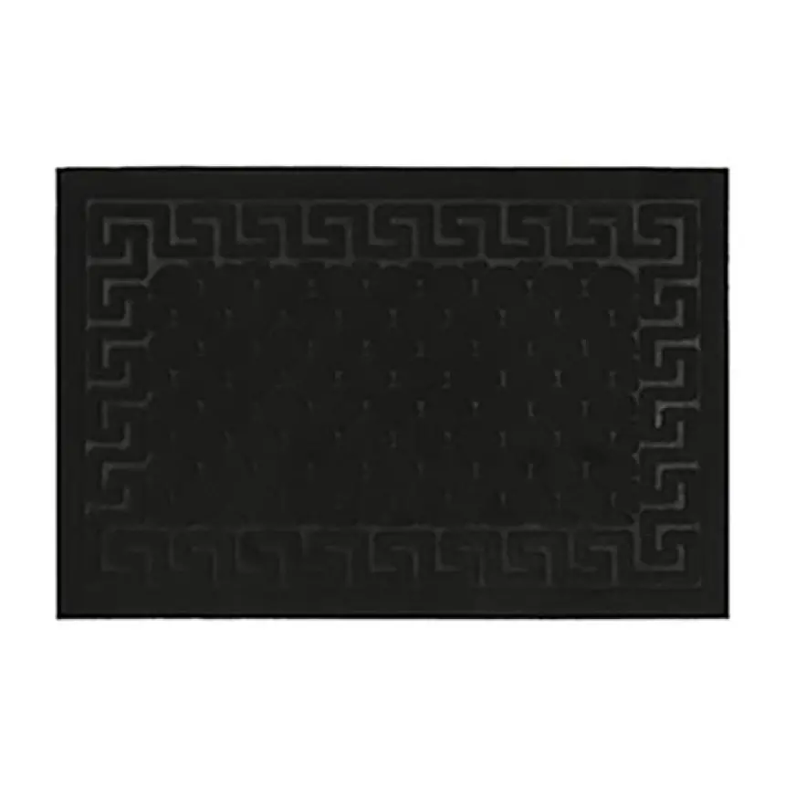 Килимок придверний Eco Fabric Луска без кромки чорний 40 х 60 см (4060-001) - фото 3