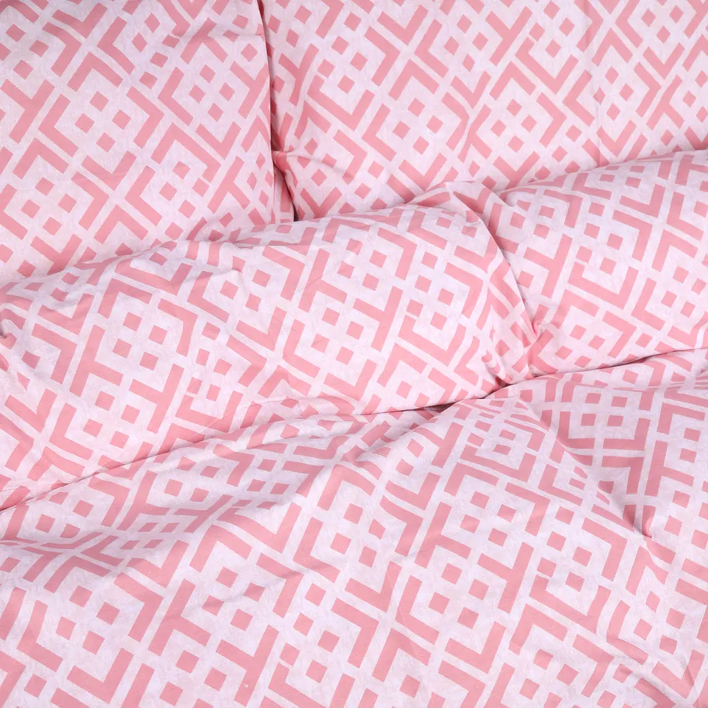 Комплект постільної білизни MIRSON Ranforce Elite Abstract Pink 2x160x220см (2200013167044) - фото 3