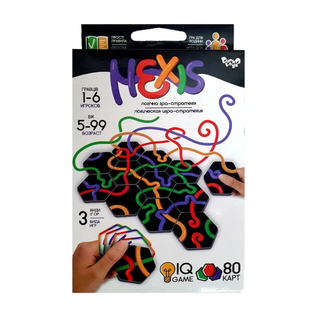 Настільна гра Danko Toys Hexis (G-HEX-01-01) - фото 2