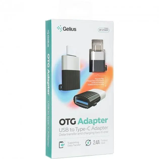 Перехідник OTG Gelius USB to Type-C GP-OTG001 - фото 4