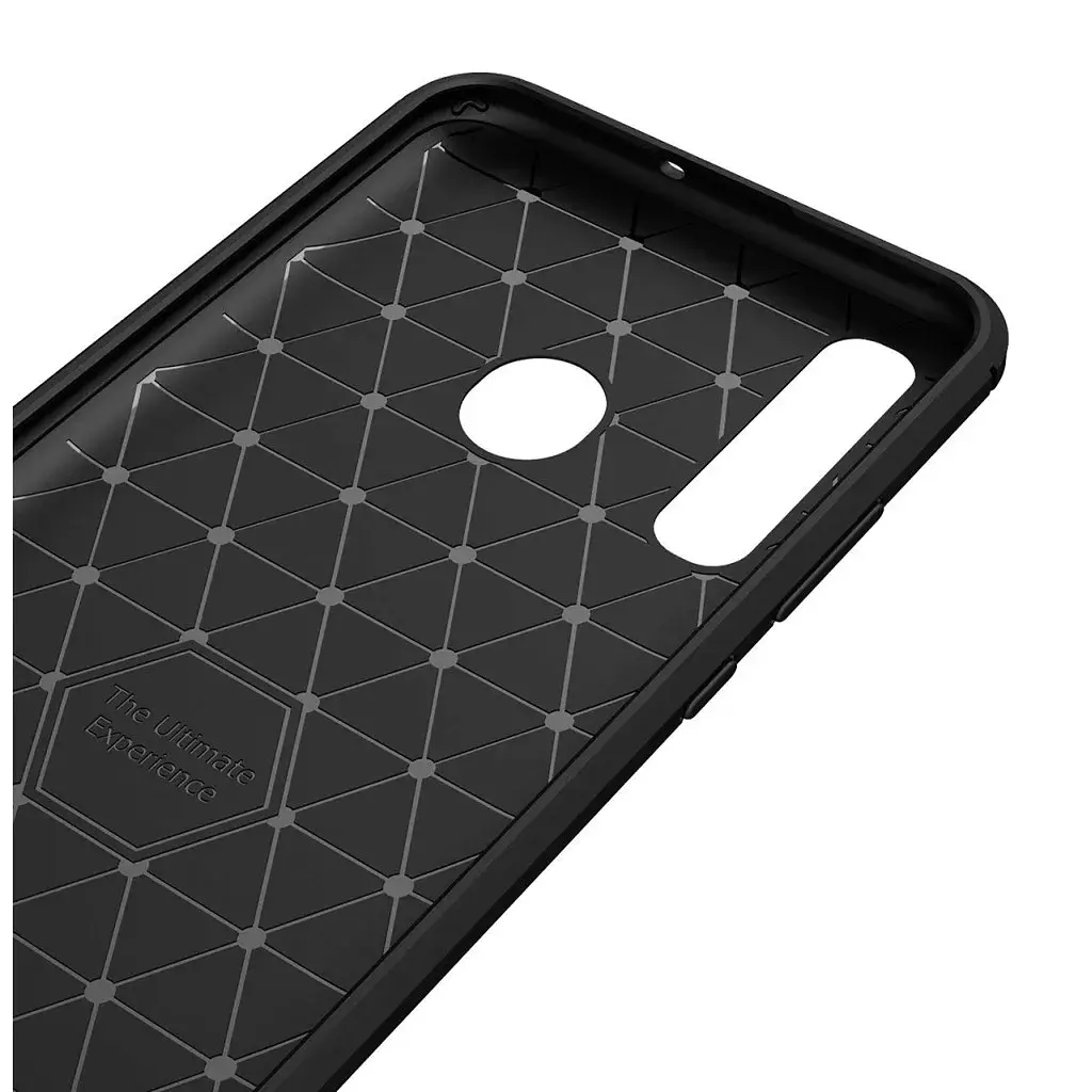 Чохол до мобільного телефона Laudtec для Huawei P Smart 2019 Carbon Fiber (Black) (LT-PST19) - фото 6
