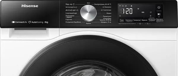 Стиральная машина автоматическая Hisense WF3S8045BW3/UA - фото 5