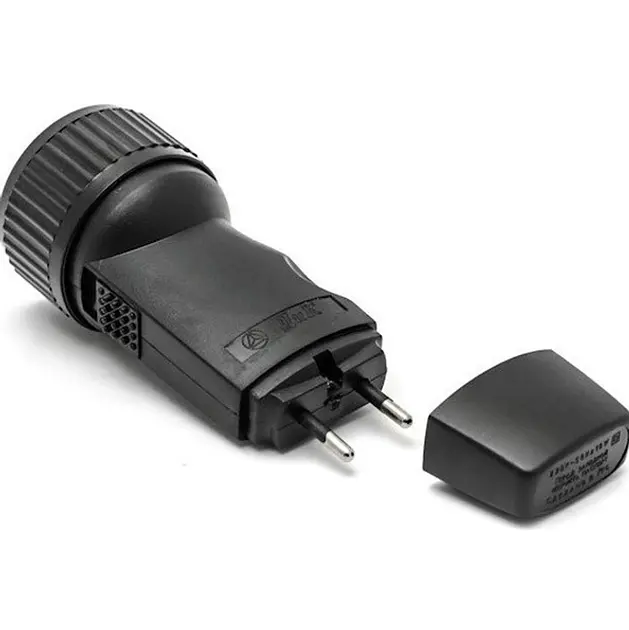 Ручний акумуляторний LED-ліхтар "Космос" у чорному кольорі - фото 3