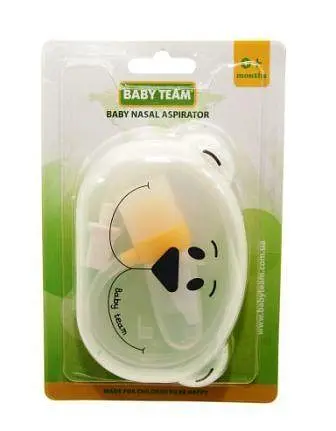 Аспіратор назальний Baby Team, з трубочкою (7003) - фото 4