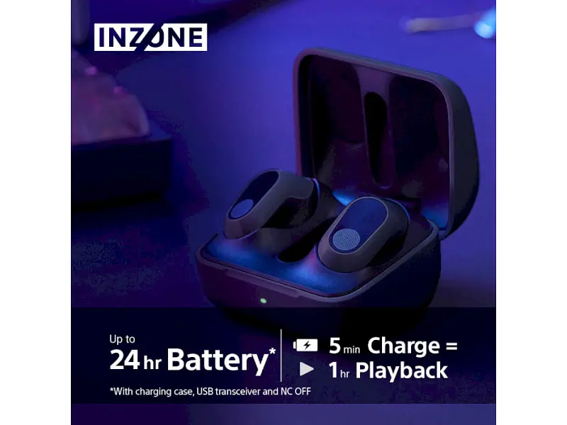 Навушники TWS Sony INZONE Buds Black (WFG700NB.CE7) - фото 8