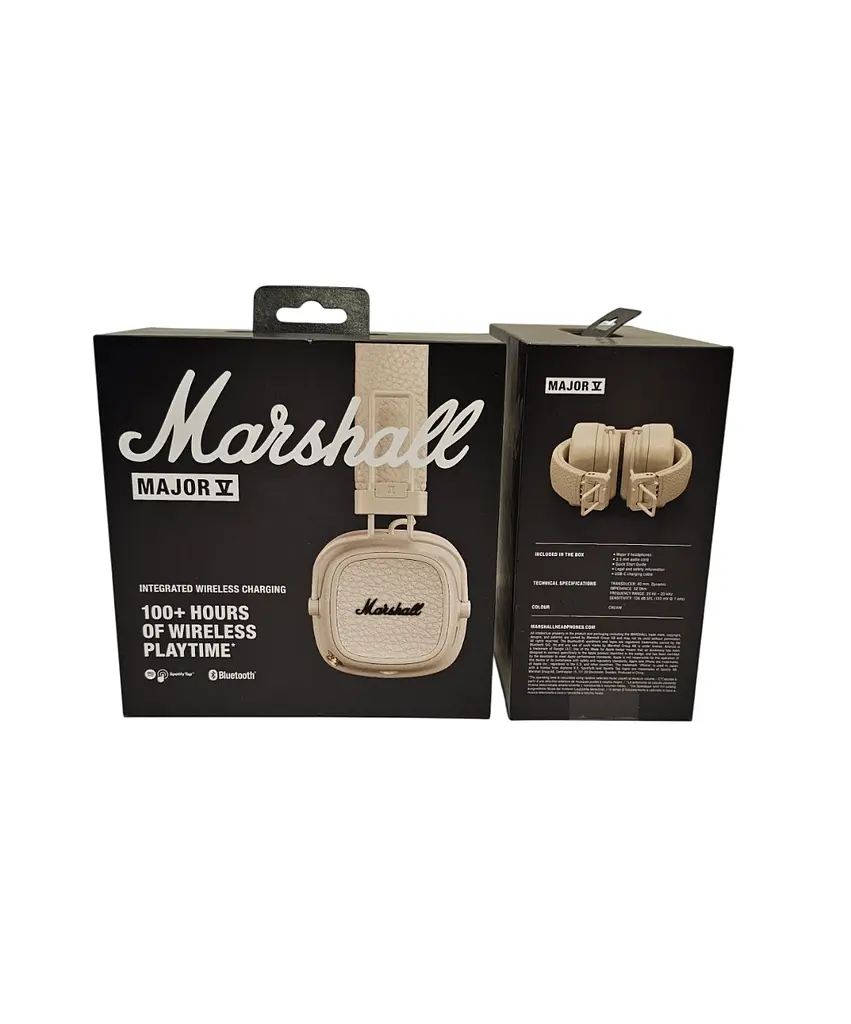 Навушники Marshall Major V Cream Original (Підтримка офіційного додатку)(1006833) - фото 9
