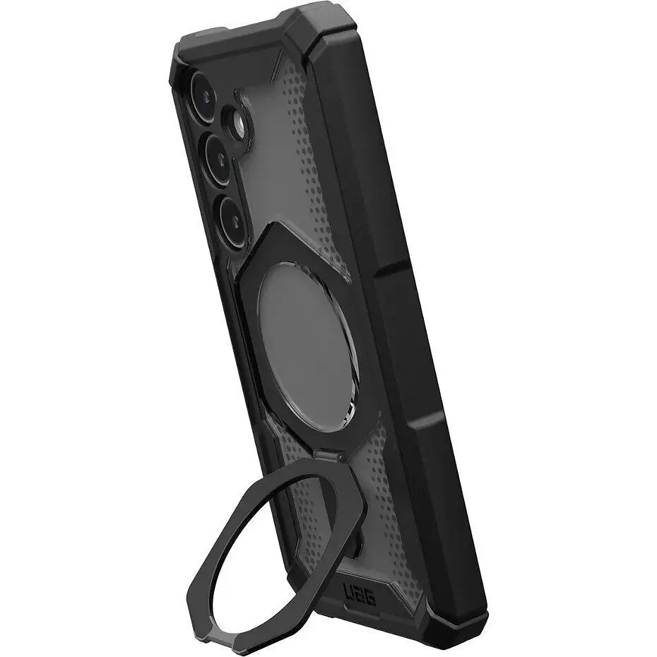 Оригінальний протиударний чохол для Samsung Galaxy S25 Plus UAG Plasma XTE MagSafe Black (S936) 214468114097 з підставкою - фото 9