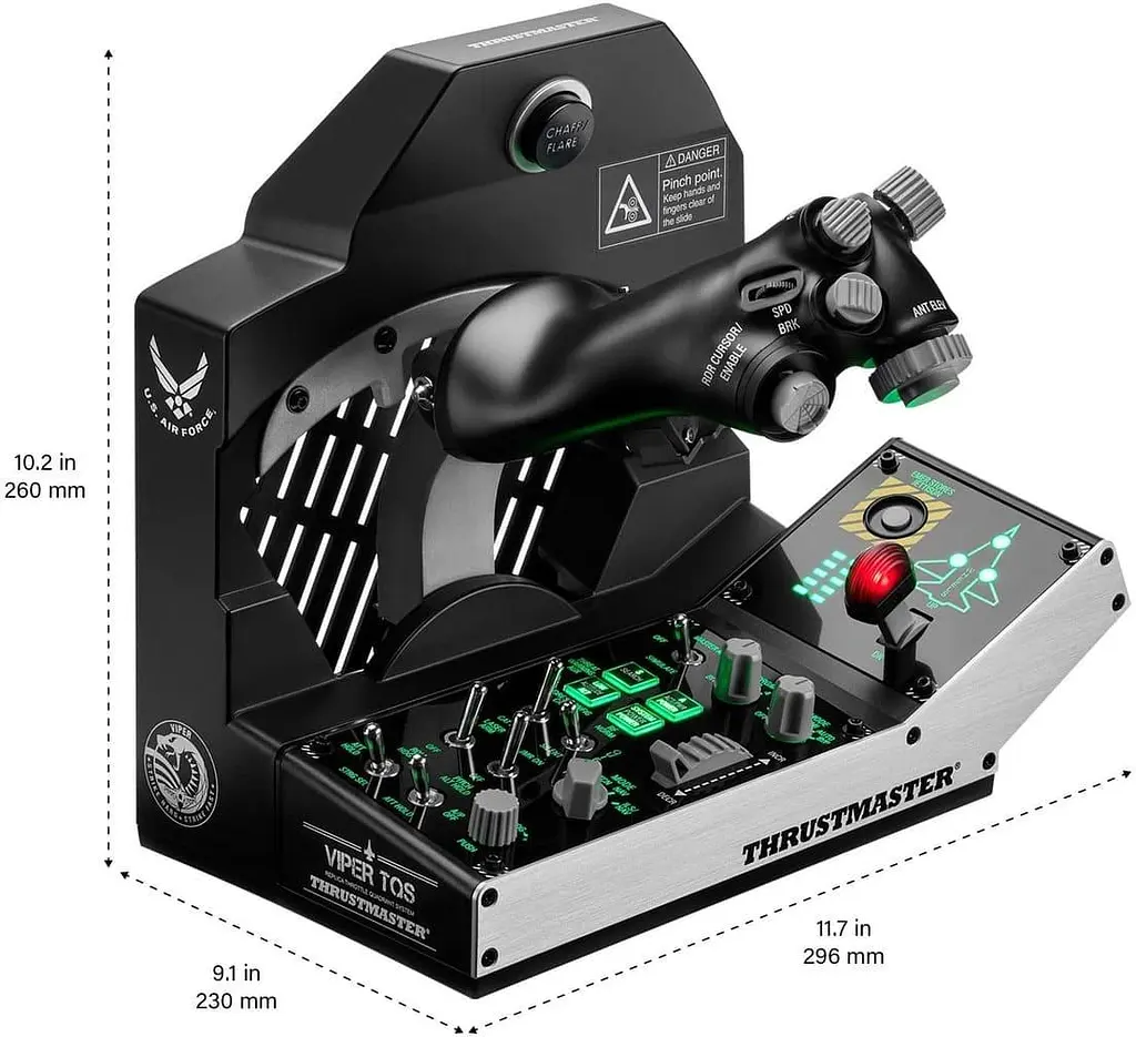 Важиль управлиння двигуном Thrustmaster Viper TQS Mission Pack, PC - фото 4